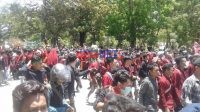 Ribuan Massa Aksi dari Mahasiswa se Kota Kendari