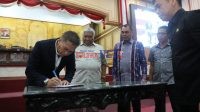 Penandatanganan APBD Prov. Sultra tahun 2020