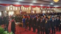 Suasana Pelantikan Anggota DPRD Muna