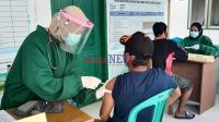 Kegiatan Vaksinasi di Desa Morengke