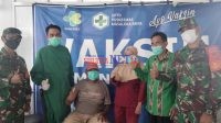 Kepala Puskesmas Masaloka Raya. Hasimi, SKM (Kedua dari Kanan)