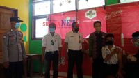 Petugas PKM Kabaena melakukan pemantauan Pelaksanaan Vaksinasi