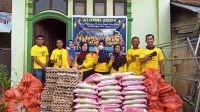 Alumni 2003 sebelum menyalurkan Bantuan Sembako