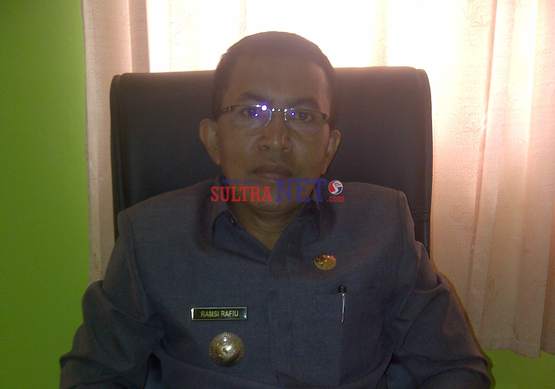 Kepala Dinas Perhubungan Kabupaten Bombana, Ramsi Rafiu