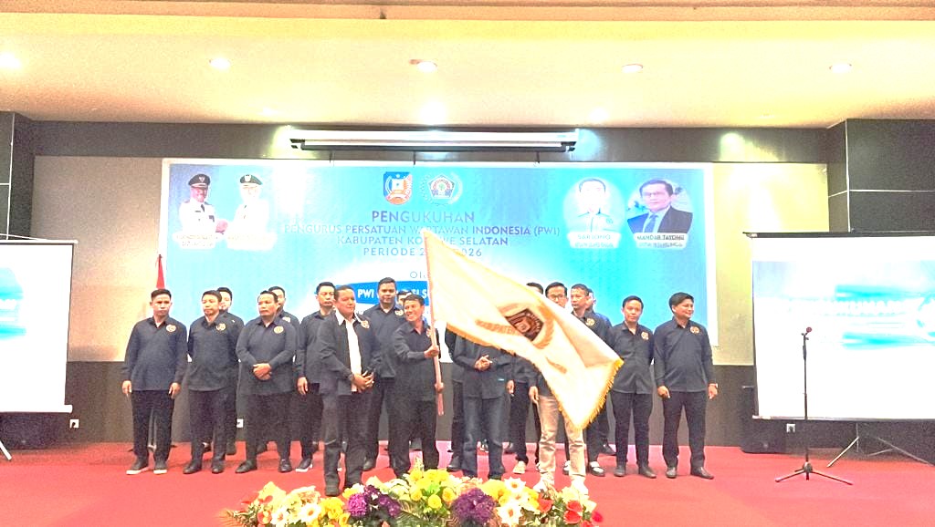 Pengukuhan PWI Konsel