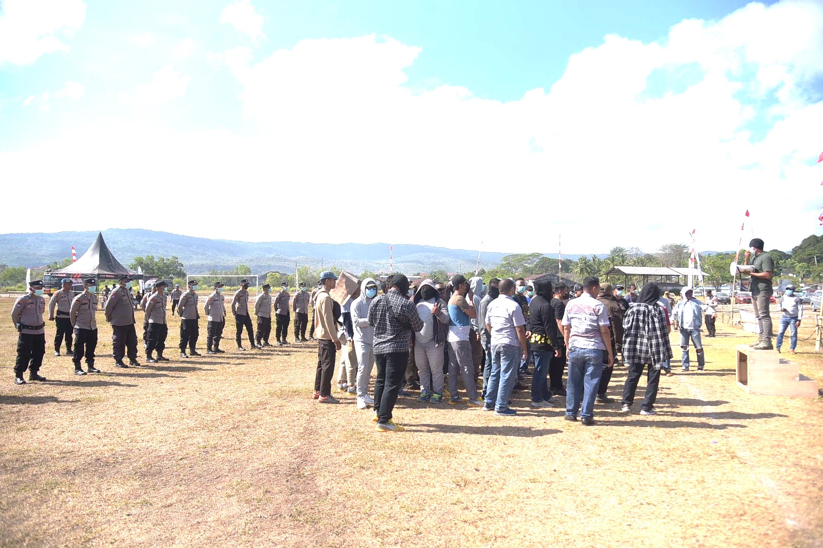 Simulasi Sistem Pengamanan Kota (Sispamkota)