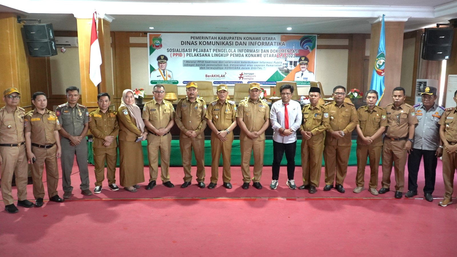 Foto Bersama usai pelaksanaan Kegiatan
