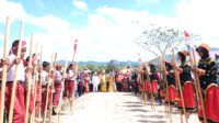 Prosesi Penyambutan Pj. Bupati Bombana H. Burhanuddin dan Rombongan