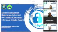 Tangkapan Layar Sosialisasi Indeks KAMI