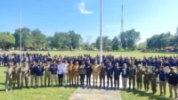 Wakil Bupati Konsel Rasyid foto bersama usai Pelaksanaan Apel