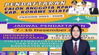 Pengumuman Pendaftaran Calon Anggota KPAD