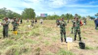 Dandim 1431/Bombana bersama Forkopimda melakukan penanam Pohon