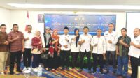Foto Bersama usai kegiatan Konsolidasi Satgas Pengamanan Siber dan Sandi Badan Siber dan Sandi Negara (BSSN) dalam menghadapi Pemilu Tahun 2024