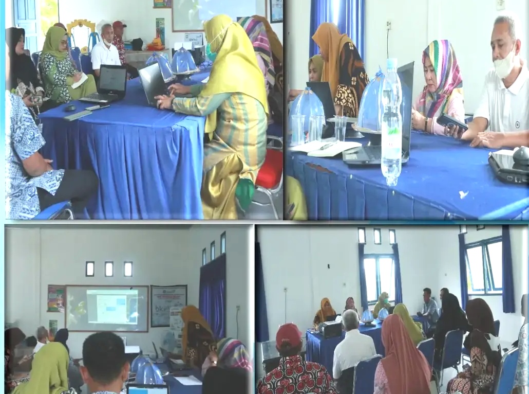 Foto Kegiatan Bimtek Penyusunan SKP Melalui Aplikasi E-Kinerja