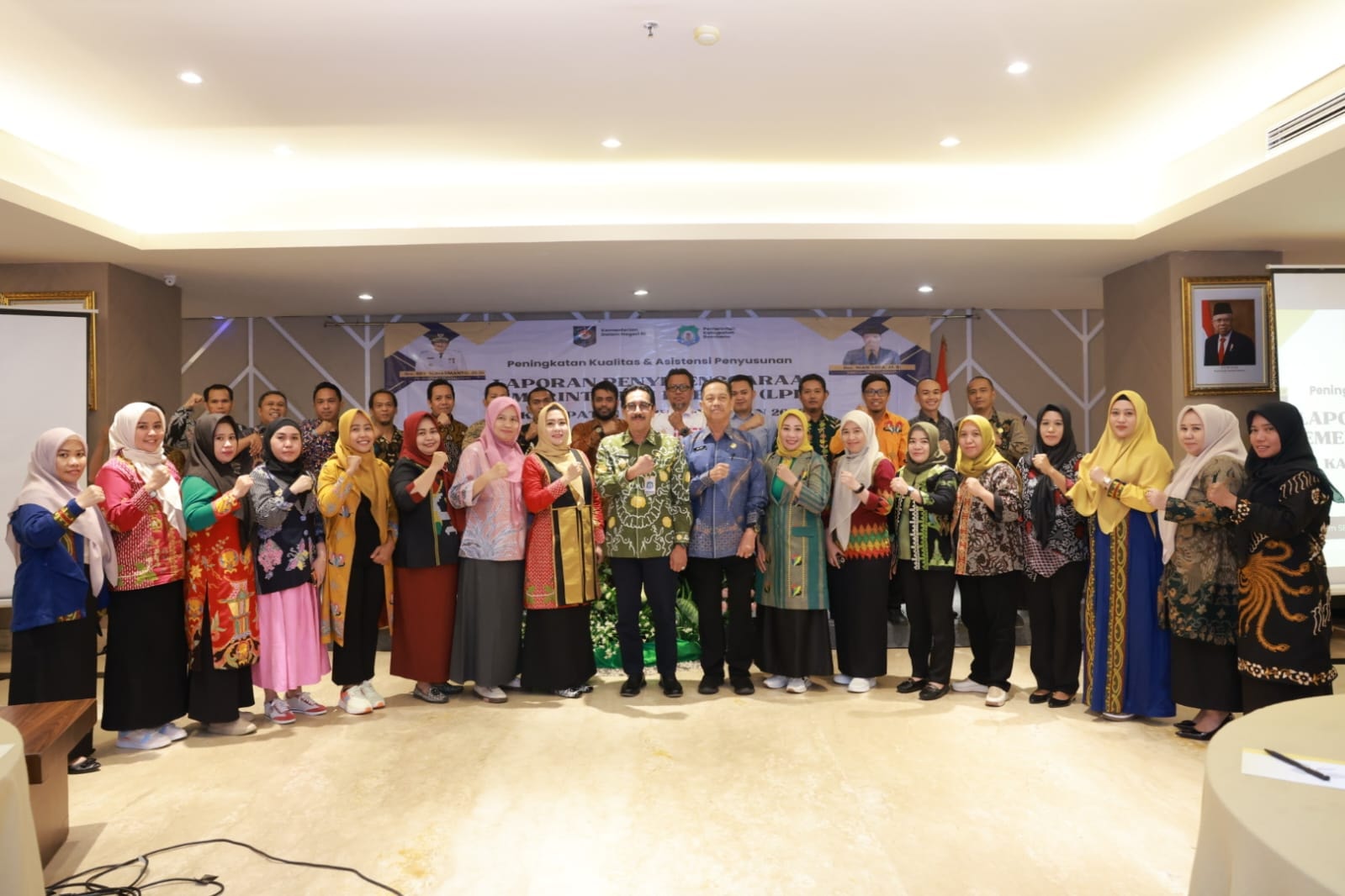 Foto bersama usai pelaksanaan kegiatan