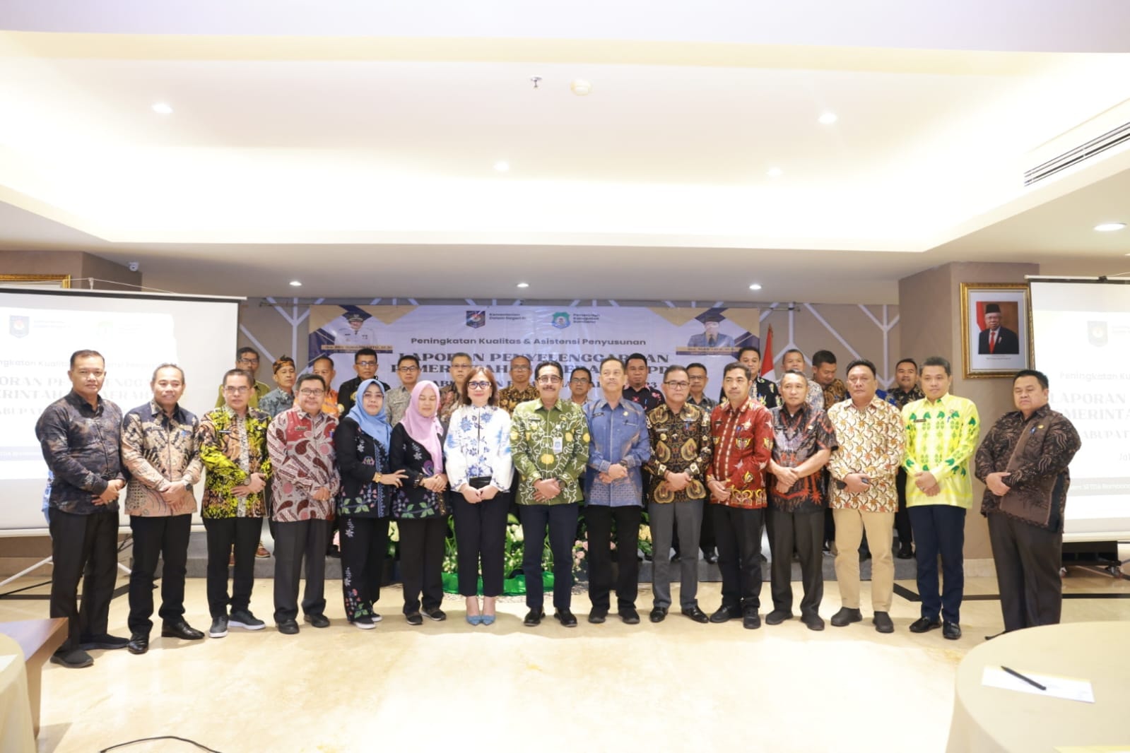 Foto bersama usai pelaksanaan kegiatan