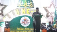 Penjabat (Pj) Bupati Kolaka Utara, Dr. Ir. Sukanto Toding, M.S.P., M.A. saat membuka kegiatan MTQ