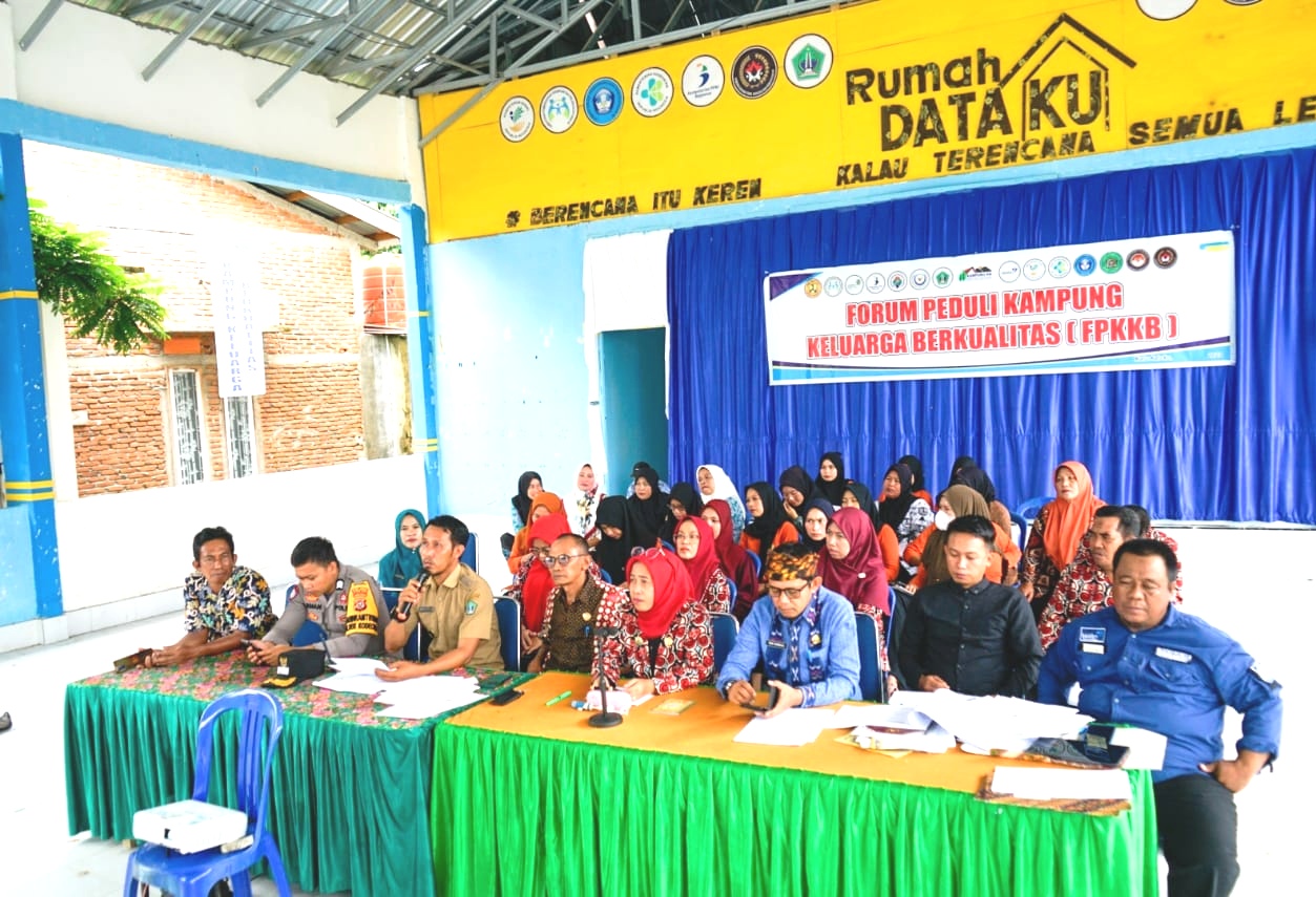 zoom meet persiapan Kampung KB Kolaka Utara