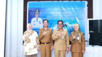 Kepala Dinas Kabupaten Bombana, Anisa Sri Prihatin, S.Sos., M.Si (Paling Kiri)