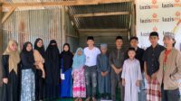KYI Bombana saat silaturahmi di Panti Asuhan Muslim Bombana