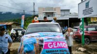 Konvoi Kendaraan mengantarkan "Gemoy" mendaftar di PKB