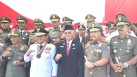 Kasatpol PP Bombana, Rusman Idja bersama Pj. Gub Sultra dan Stakeholder Prov. Sultra