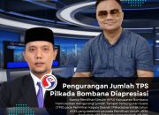 Koordinator Divisi Hukum dan Pengawasan KPU Bombana, Aminuddin (Kiri) dan Direktur LKPD, Muh. Arham (Kanan)