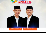 Paslon Bupati dan Wakil Bupati Kolaka Jayadin Deni
