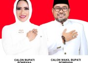 Calon Bupati Bombana Andi Nirwana Sebbu dan Calon Wakil Bupati Bombana,Heryanto A Nompa
