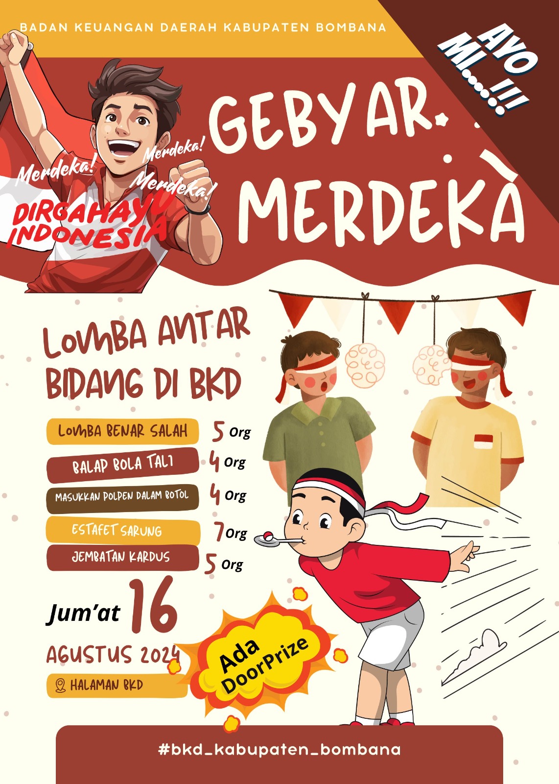 Gebyar Merdeka BKD Bombana