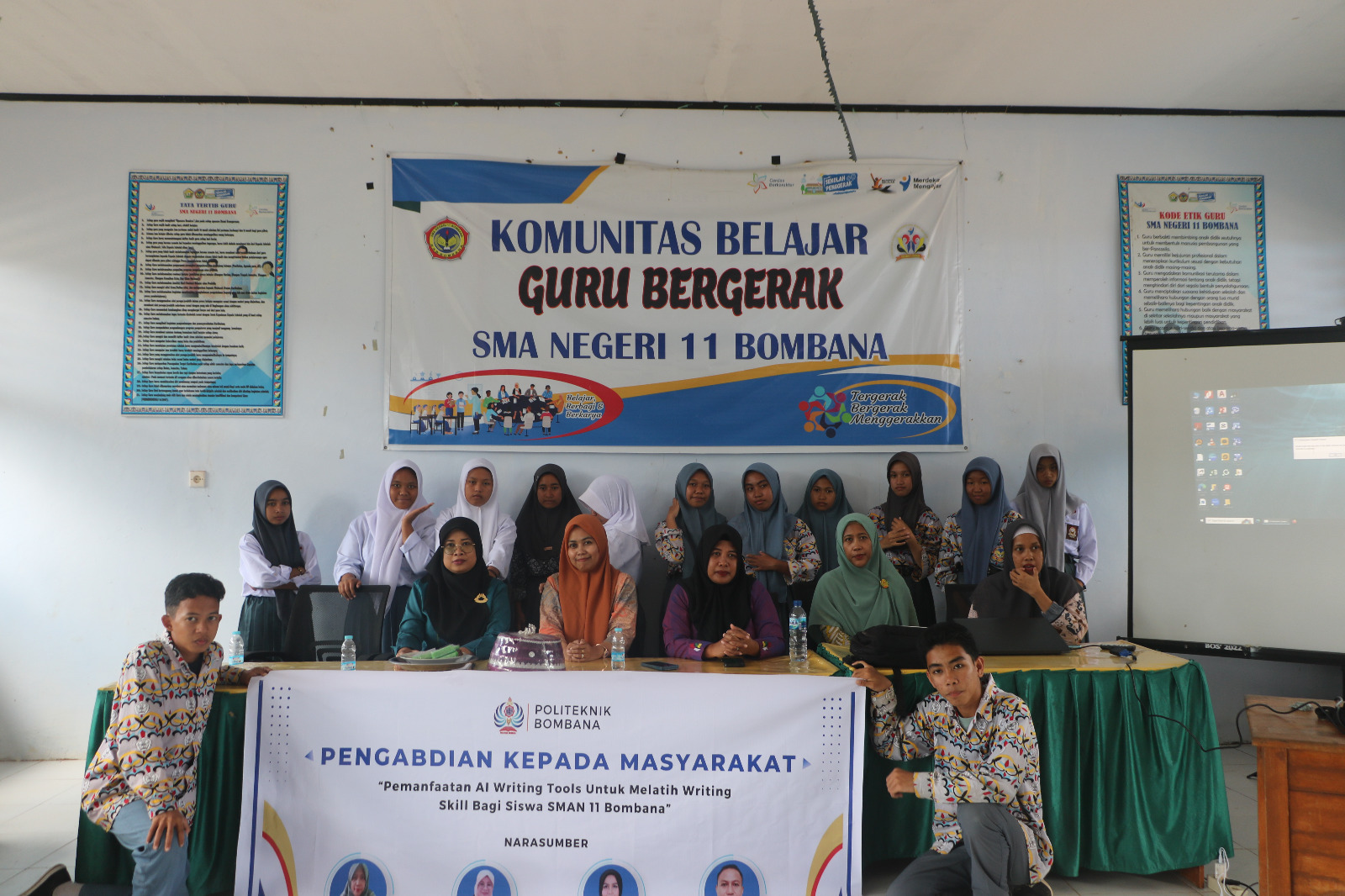 Kegiatan Sosialisasi di SMA 11 Bombana