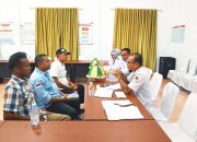 Tim LO Rahmatnya Muna saat Kordinasi di KPU Muna