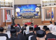 Pj. Bupati Bombana Edy Suharmanto saat menyampaikan sambutannya