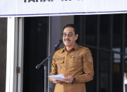 Pj. Bupati Bombana saat menyampaikan sambutannya