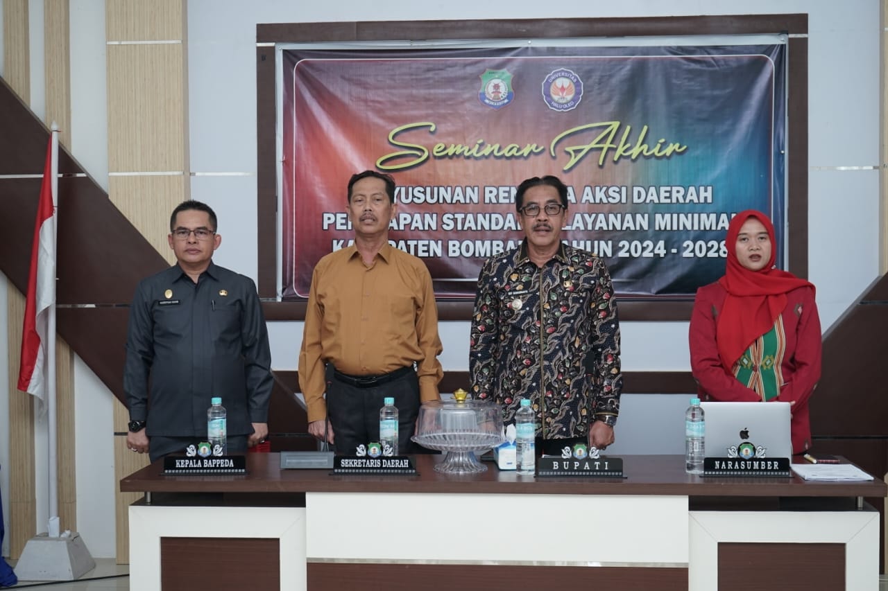 Pj. Bupati Bombana Edy Suharmanto (Kedua dari Kanan) saat mengikuti pembukaan kegiatan