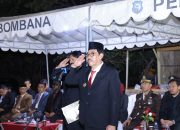 Pj. Bupati Bombana saat memimpin Apel