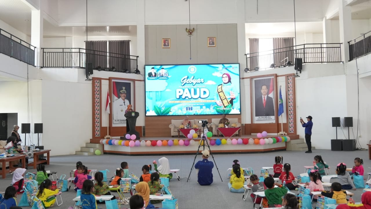 Suasana Gebyar PAUD Bombana