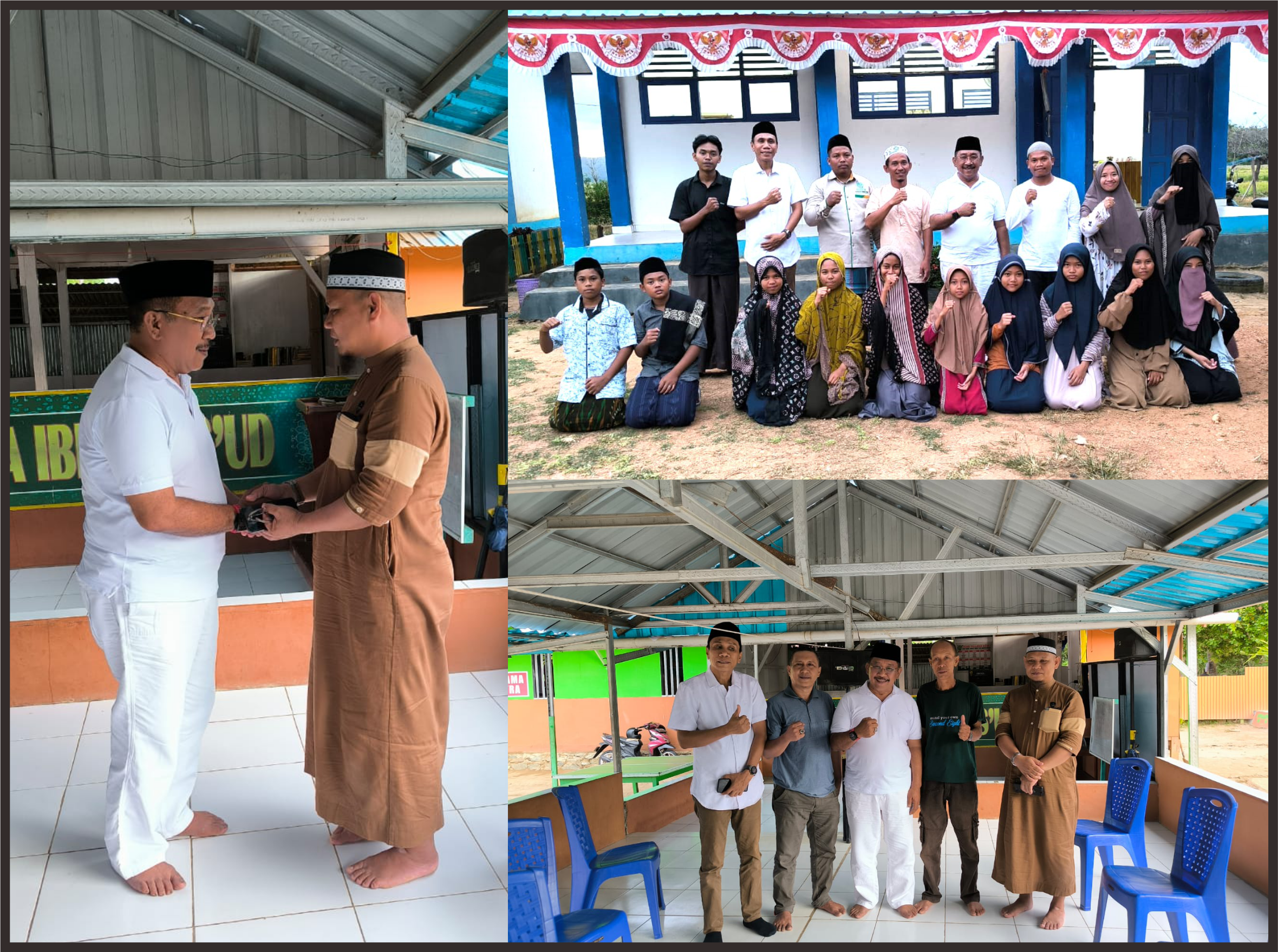 H. Burhanuddin saat silaturahmi ke Pondok Pesantren