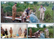 Penyerahan dan Ujicoba alat bantuan dari Dinas Pertanian Bombana