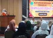 Penasehat DWP Kolaka Utara, Ny. Hj. Nurhayati Yusmin, S.Pd., M.M. saat menyampaikan sambutannya