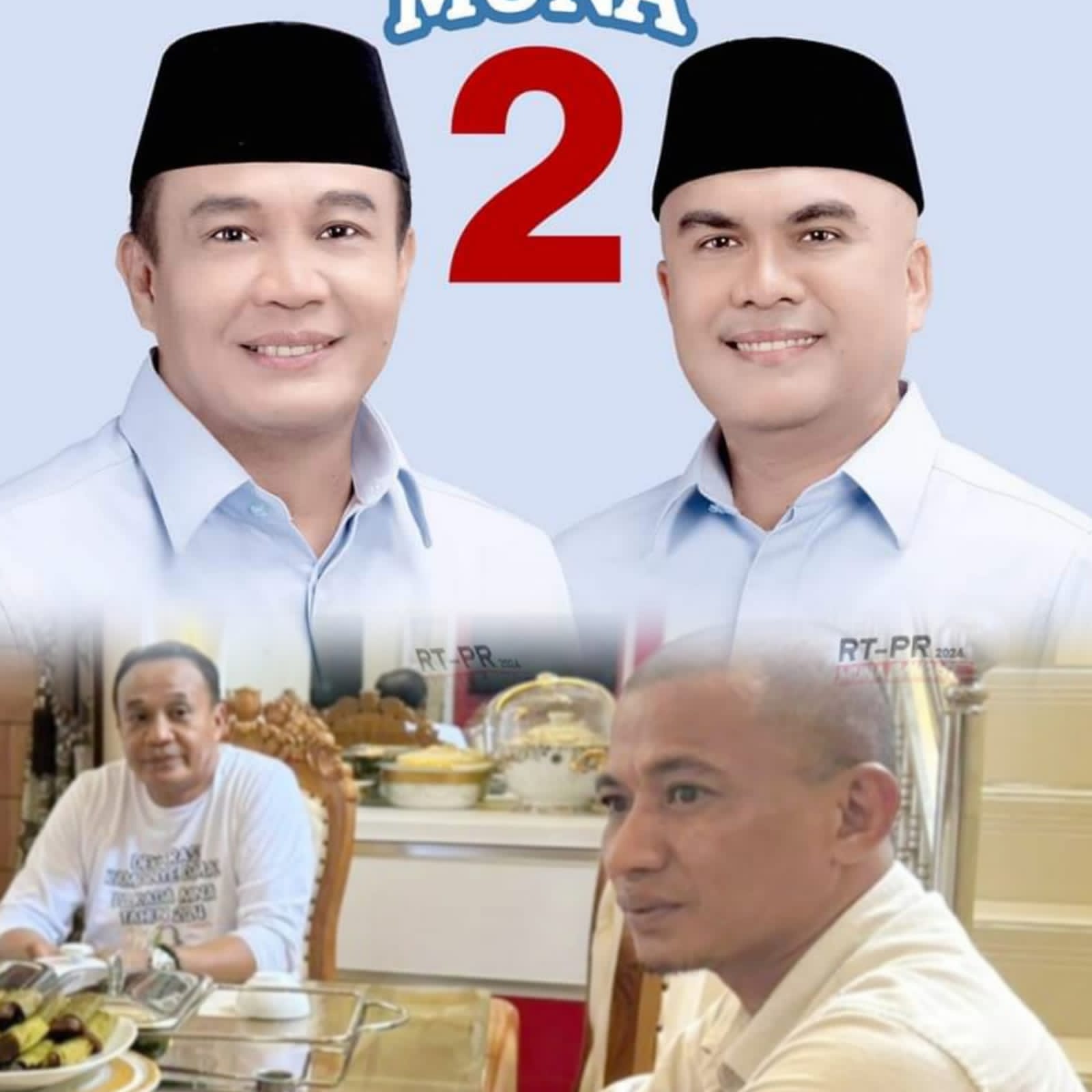 Sirajuddin Haq S.Sos bersama Rahmatnya Muna