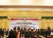 Rapat Paripurna Pelantikan Anggota DPRD Prov. Sultra