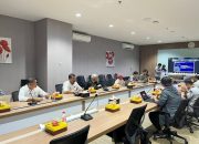 Pemprov Sultra saat mengikuti Rakor