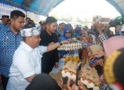 Penjabat (Pj) Gubernur Sulawesi Tenggara (Sultra), Andap Budhi Revianto, saat kunjungan kerja di Kabupaten Muna