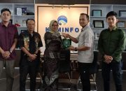 Dinas Komunikasi dan Informatika Provinsi Sulawesi Tenggara menggelar pertemuan dengan Tim Pusat Sandi dan Siber TNI Angkatan Darat
