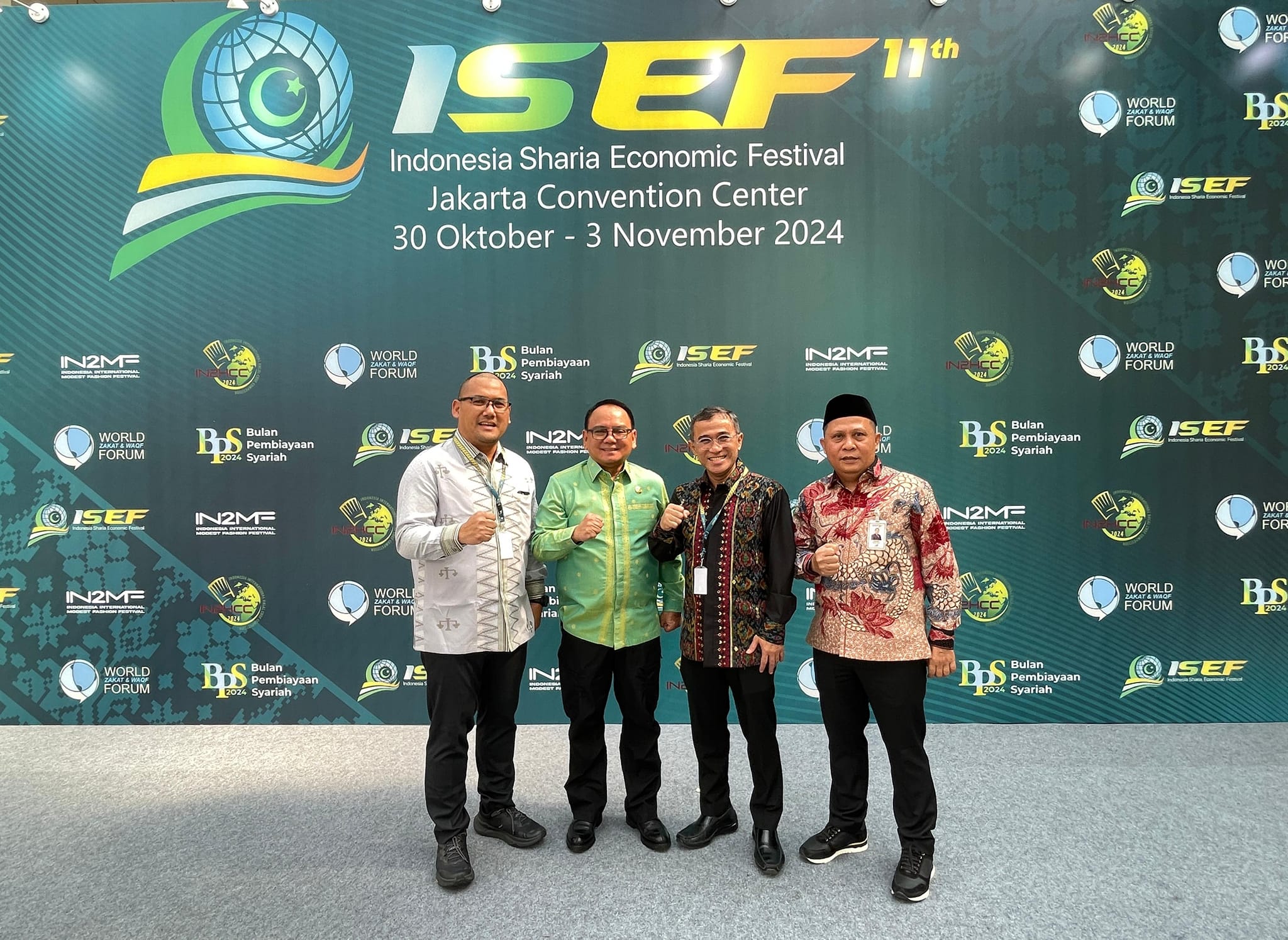 Penjabat (Pj) Gubernur Sulawesi Tenggara (Sultra), Komjen Pol (P) Dr. (H.C.) Andap Budhi Revianto, menghadiri Indonesia Sharia Economic Festival (ISEF) 2024