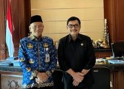 Sekretaris Daerah (Sekda) Sulawesi Tenggara (Sultra), Drs. H. Asrun Lio, M.Hum., Ph.D., menerima kunjungan kerja anggota DPD RI asal Sultra, Dr. H. Mz Amirul Tamim, M.Si