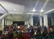 Calon Bupati Bombana Nomor 1 H. Burhanuddin saat berbicara dihadapan generasi muda Bombana