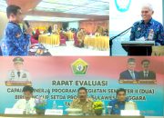 Suasana Rapat Evaluasi Capaian Kinerja