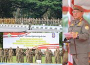 Apel Kesiapsiagaan Pasukan Satuan Polisi Pamong Praja (Satpol PP) dan Satuan Perlindungan Masyarakat (Satlinmas)